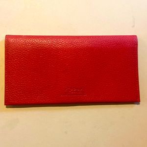 EUC Longchamp wallet/checkbook cover